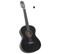 vidaXL Classical Guitar for Beginner Black 4/4 39" Basswood