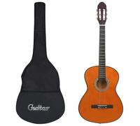 vidaXL Classical Guitar Beginner Set 12 Piece 4/4 39" Starter Music Instrument