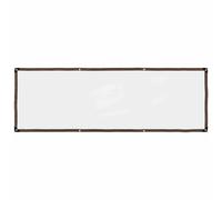 vidaXL Clear Tarpaulin with Eyelets 1x3 m Polyethylene