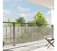 vidaXL Clear Tarpaulin with Eyelets 1x8 m Polyethylene