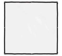 vidaXL Clear Tarpaulin with Eyelets 2x2 m Polyethylene