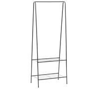 vidaXL Clothes Rack 59x35x150cm Black Garment Coat Closet Organiser Stand