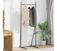 vidaXL Clothes Rack Black 62 x 48 x 158 cm Steel