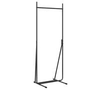 vidaXL Clothes Rack Black 62 x 48 x 158 cm Steel, Living Room, Modern Rectangula