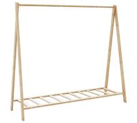 vidaXL Clothes Rack with Shelves 106x34x102 cm Bamboo