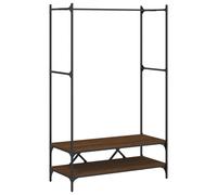 vidaXL Clothes Rack with Shelves, Clothes Rail for Hallway, Garment Rack for Han