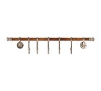 vidaXL Coat Rack Wall Mounted Coat Hook Hall Wall Hanger Wall Hook Aluminium