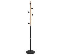 vidaXL Coat Stand, Coat Rack for Hallway Living Room, Clothes Stand with Hooks,