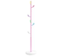 vidaXL Coat Stand Pink 172 cm Powder-coated Iron