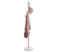 vidaXL Coat Stand Pink 172 cm Powder-coated Iron