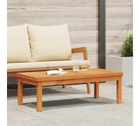 vidaXL Coffee Table 100x50x33 cm Solid Acacia Wood UK HOT