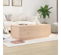 Solid Wood Pine Coffee Table Centre Accent End Table Multi Colours vidaXL