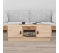 Coffee Table 100x50x35 cm Solid Wood Pine