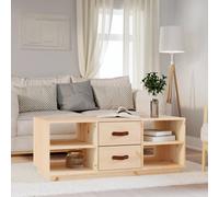 vidaXL Coffee Table 100x50x41 cm Solid Wood Pine UK GF0