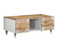 vidaXL Coffee Table 100x54x40 cm Solid Wood Mango, side table, living room table