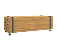 vidaXL Coffee Table 110x45x35 cm Solid Wood Teak end table sofa table
