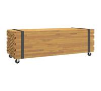 vidaXL Coffee Table 110x45x35 cm Solid Wood Teak, end table, sofa table, couch t