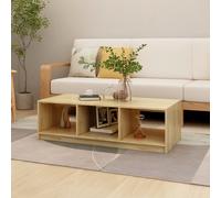 Vidaxl Coffee Table 110X50X34 Cm Solid Pinewood, Brown