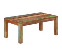 vidaXL Coffee Table 110x55x40 cm Solid Reclaimed Wood