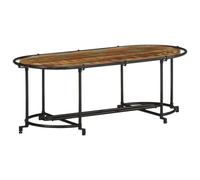 vidaXL Coffee Table 110x55x40 cm Solid Wood Reclaimed