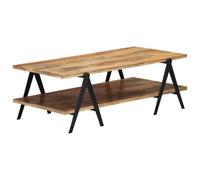 vidaXL Coffee Table 45.3""x23.6""x15.7"" Solid Mango Wood