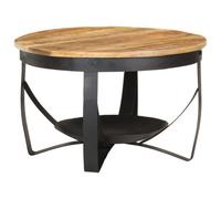 Vidaxl Coffee Table 68X43 Cm Rough Mango Wood