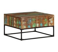 Vidaxl Coffee Table 68X68X41 Cm Solid Reclaimed Wood
