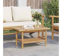 vidaXL Coffee Table 70x40x35 cm Bamboo
