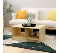 vidaXL Coffee Table 75x50x33.5 cm Solid Pinewood
