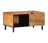 vidaXL Coffee Table 80x50x40 cm Solid Wood Acacia side table living room table