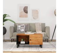 Coffee Table Solid Wood Reclaimed and Engineered Wood Accent End Table vidaXL