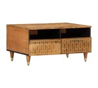 vidaXL Coffee Table 80x54x40 cm Solid Wood Mango