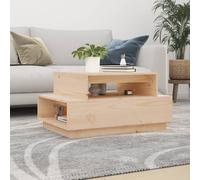 vidaXL Coffee Table 80x55x40.5 cm Solid Wood Pine