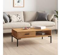 Vidaxl Coffee Table 90X50X35 Cm Solid Pinewood