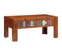 vidaXL Coffee Table 90x50x40 cm Solid Wood Acacia, side table, living room table