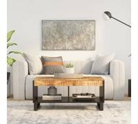 vidaXL Coffee Table 90x50x40 cm Solid Wood Mango