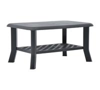 Vidaxl Coffee Table Anthracite 90X60X46 Cm Plastic