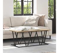 vidaXL Coffee Table Artisan Oak 100 x 50 x 40 cm