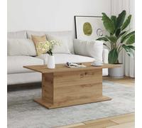 vidaXL Coffee Table Artisan Oak 102x55.5x40 cm Engineered Wood
