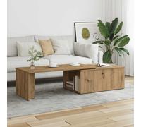 vidaXL Coffee Table Artisan Oak 150x50x35 cm Engineered Wood