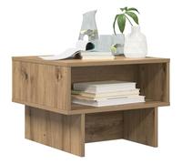 vidaXL Coffee Table Artisan Oak 48 x 46 x 35 cm Engineered Wood, Modern Coffee Table, Rectangular Design, Durable Indoor, Stylish Decorative Piece, Functional Home Furniture, Low Accent