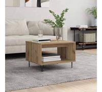 vidaXL Coffee Table Artisan oak 60 x 50 x 40 cm Engineered wood