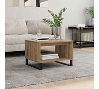 vidaXL Coffee Table Artisan oak 60 x 50 x 40 cm Engineered wood