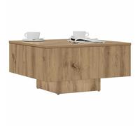 vidaXL Coffee Table Artisan Oak 60x60x31.5 cm Engineered Wood