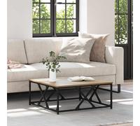 vidaXL Coffee Table Artisan Oak 70 x 70 x 30 cm Engineered Wood