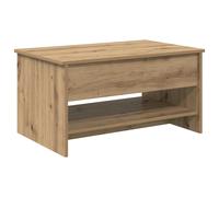 vidaXL Coffee Table Artisan oak 80 x 50.5 x 41.5 cm Engineered wood