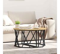vidaXL Coffee Table Artisan Oak 80 x 80 x 42 cm