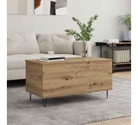 vidaXL Coffee Table Artisan oak 90 x 44.5 x 45 cm Engineered wood