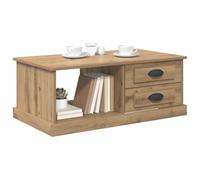 vidaXL Coffee Table Artisan Oak 90 x 50 x 35 cm Engineered Wood