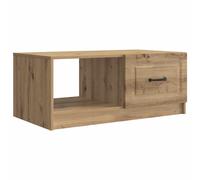vidaXL Coffee Table Artisan Oak 90 x 50 x 37 cm Engineered Wood